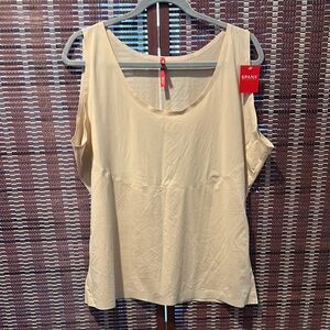 Spanx Thinstincts Women's Beige Shapewear Cami Top 3X A306088
